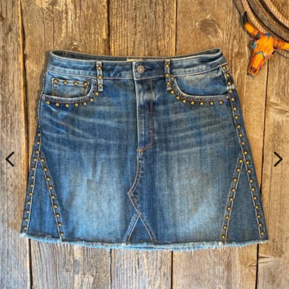 BNWT Driftwood Denim Skirt